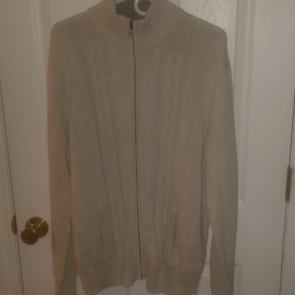 Zip up sweater